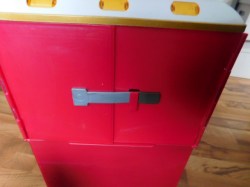 og horse trailer door